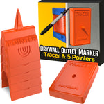 Drywall Outlet Marker with Tracer (5 Pack Pointer & 1 Tracer)- Drywall Tracer Tool for Electrical Outlets