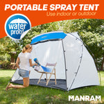 Spray Booth (9x6x5.5 ft) - Portable Paint Booth Tent